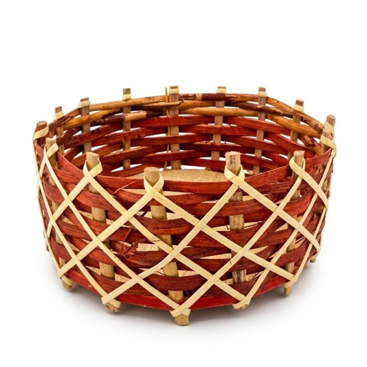 Cane Round Basket (Small)